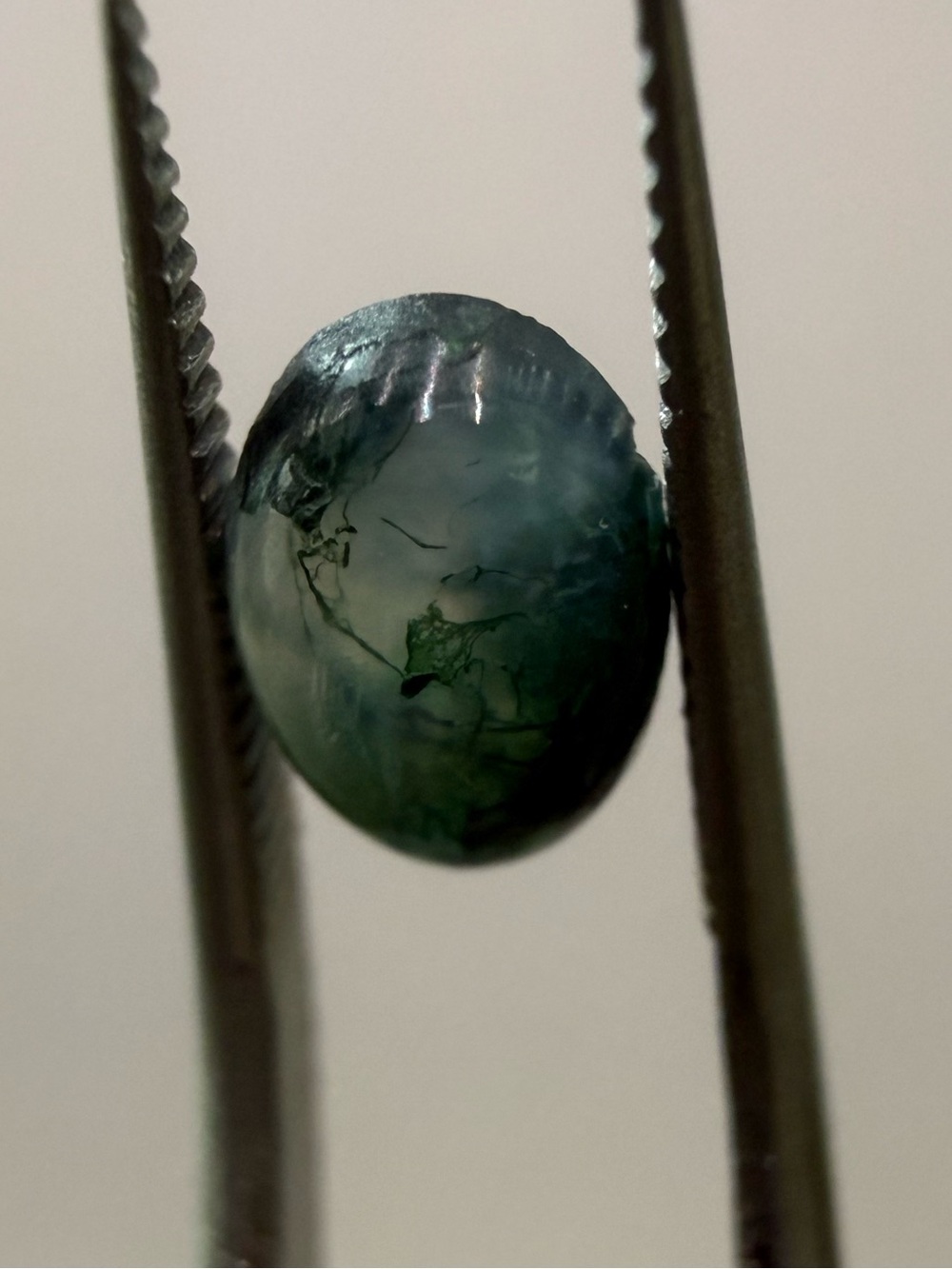 Moss Agate Cabochons - Picture 13 of 15
